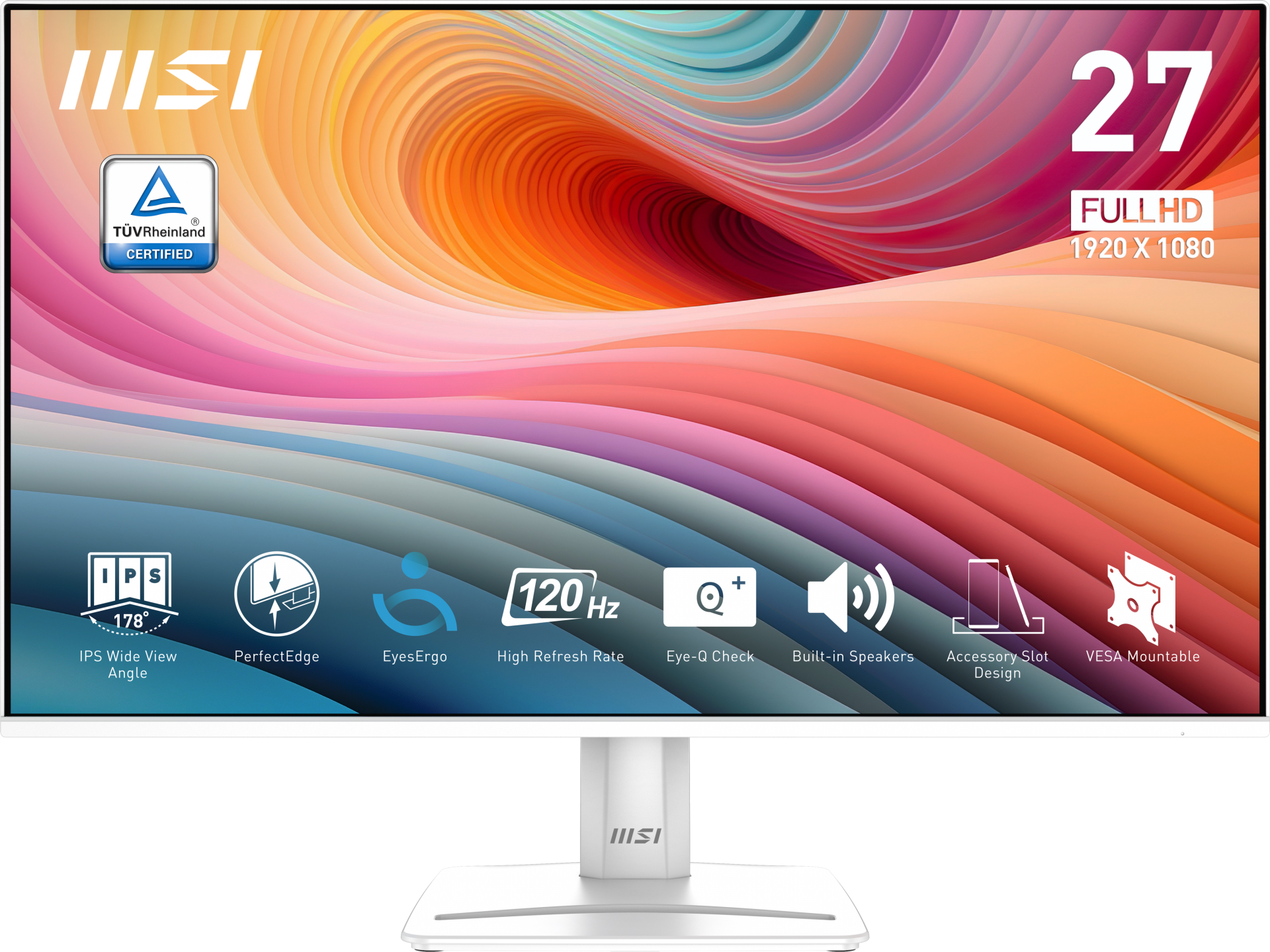 MSI PRO MP275W E2 27'' FHD FLAT IPS 120HZ 1MS ADAPTIVE-SYNC MONITOR