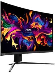 MON MSI MAG 321CUP QD-OLED 31.5'' UHD CURVE QD-OLED 165HZ 0.03MS G-SYNC COMPATIBLE GAMING MONITOR