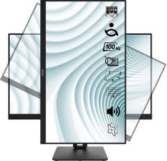 MSI PRO MP271AP 27'' FHD FLAT IPS 100HZ 1MS ADAPTIVE-SYNC PIVOT MONITOR