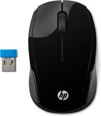 HP 200 Kablosuz Mouse Siyah X6W31AA