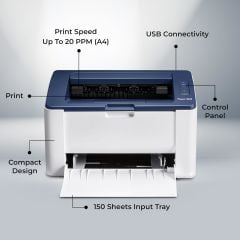 Xerox Phaser 3020V_BI Wi-Fi Mono Lazer Yazıcı Xerox Türkiye Garantili (Orjinal Tonerli)