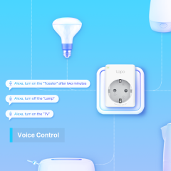 TP-Link Tapo P100(4-pack) Mini Wi-Fi Akıllı Priz (4'lü Paket)
