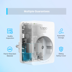 TP-Link Tapo P100(4-pack) Mini Wi-Fi Akıllı Priz (4'lü Paket)