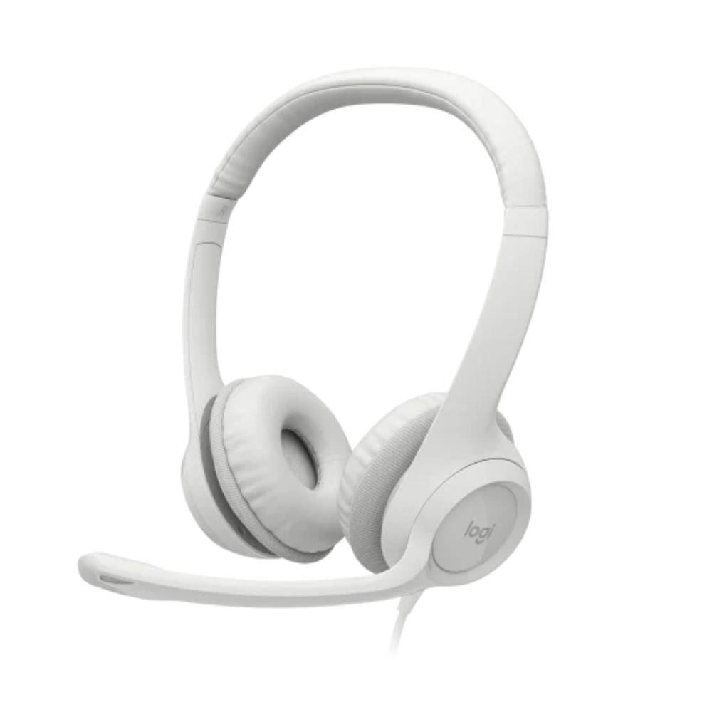 Logitech H390 USB Gürültü Önleyici Mikrofonlu Kulaklık - Beyaz 981-­001286