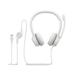 Logitech H390 USB Gürültü Önleyici Mikrofonlu Kulaklık - Beyaz 981-­001286