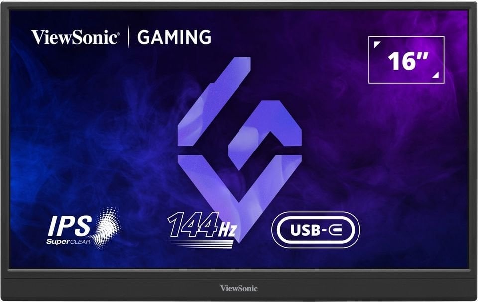 ViewSonic VX1654 16” 144Hz (HDMI+Type C) FreeSync FHD IPS Taşınabilir Gaming Monitör