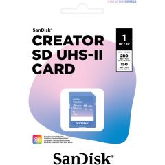SanDisk Creator 1TB SDSDXEP-1T00-GNCIS 280MB/s UHS-II SDXC 6K-4K UHD V60 Hafıza Kartı