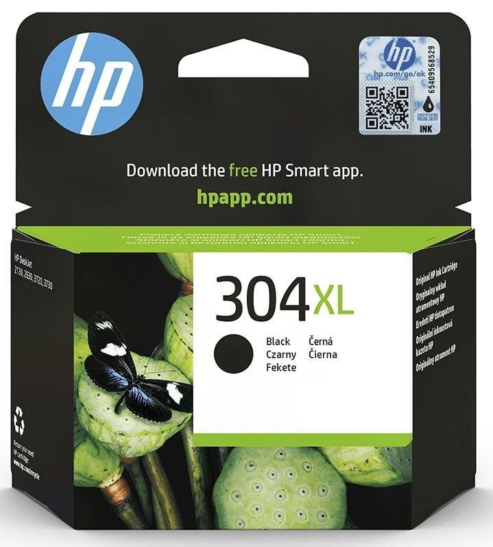 HP N9K08AE (304XL) SİYAH MUREKKEP KARTUSU