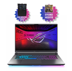 Asus ROG Strix G18 G815LW-S9126 16GB RTX5080 175w Intel Ultra 9 275HX 32GB RAM 1TB SSD 18 inç WQXGA 240Hz (ÖN SİPARİŞ)