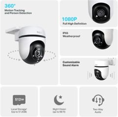 TP-Link Tapo C500 Dış Mekan Yatay-Dikey Wİ-Fİ Güvenlik Kamerası