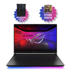 Asus ROG Strix SCAR 18 G835LW-SA128 16GB GeForce RTX5080 175w Intel Ultra 9 275HX 64GB RAM 2TB Performance SSD 18 inç WQXGA 240Hz