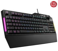 Asus TUF Gaming K1 RA04 Mekanik Hisli Kablolu Gaming Klavye 90MP01X0-BKYA00