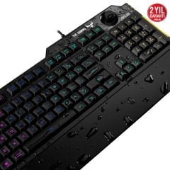 Asus TUF Gaming K1 RA04 Mekanik Hisli Kablolu Gaming Klavye 90MP01X0-BKYA00