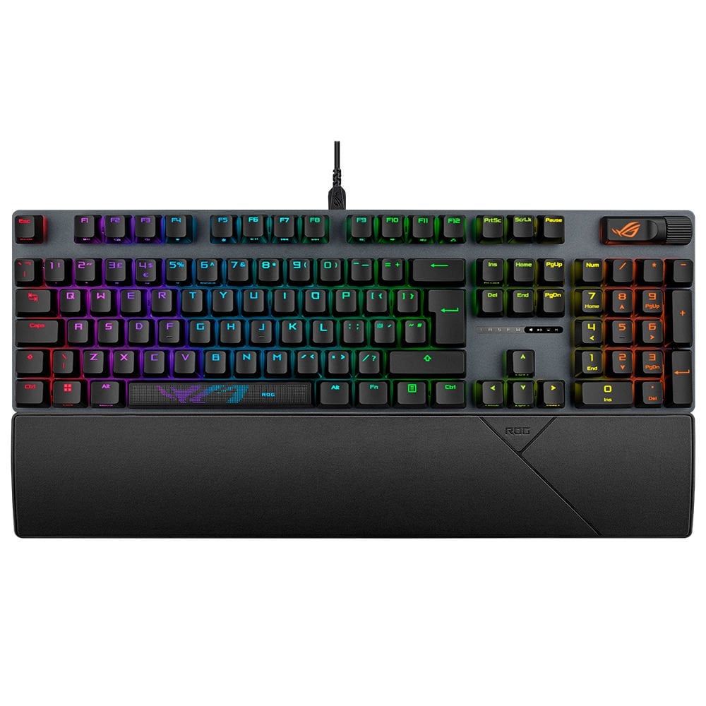 Asus ROG Strix Scope II NX Snow Switch RGB Mekanik Kablolu Gaming Klavye 90MP036A-BKYA00