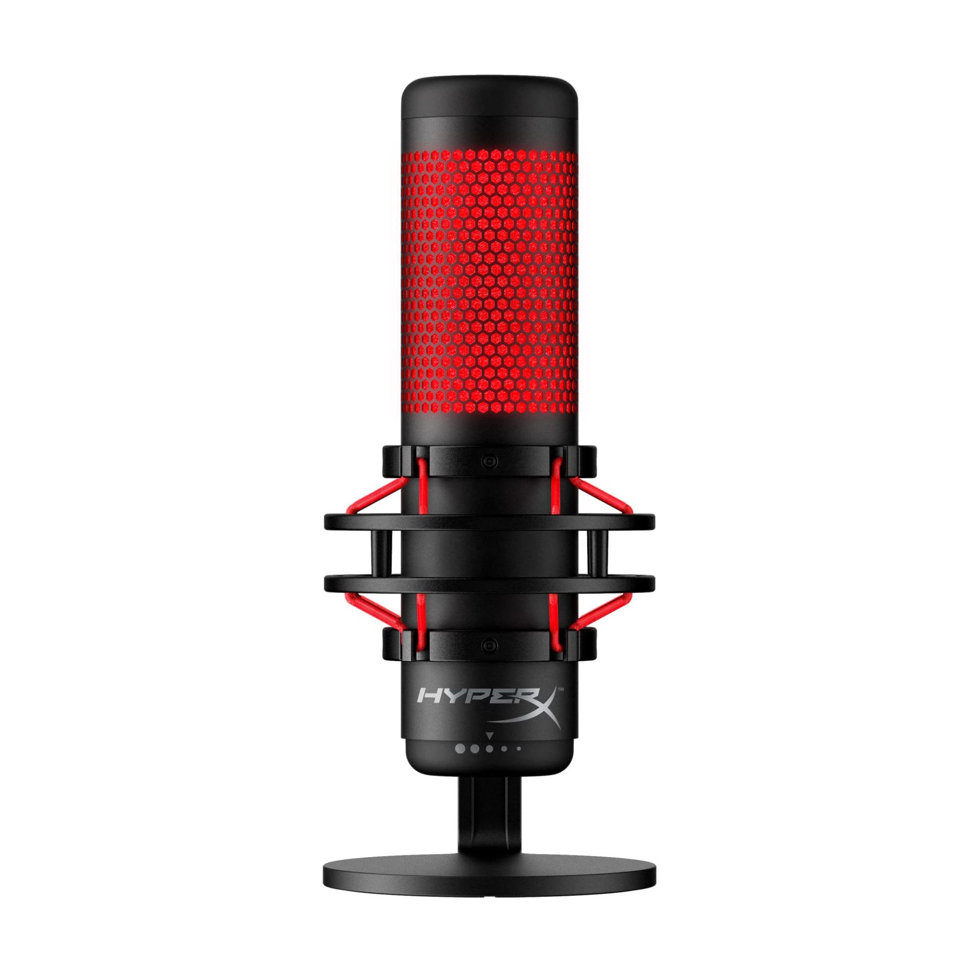 Outlet HyperX QuadCast Kırmızı-Siyah Profesyonel Mikrofon 4P5P6AA