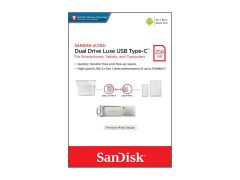 SanDisk Ultra Dual Drive Luxe 256GB Type-C USB 3.1 Flash Bellek SDDDC4-256G-G46