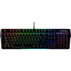 Outlet HyperX Alloy MKW100 Red Switch İngilizce RGB Mekanik Oyuncu Klavye 4P5E1AA