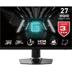 MSI G272QPF E2 WQHD RAPID IPS 180HZ 1MS 27'' FREESYNC PREMIUM FLAT PIVOT GAMING MONİTÖR