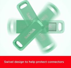 SanDisk Ultra Dual Drive Go 512GB SDDDC3-512G-G46AG USB & Type-C Flash Bellek Absinthe Green