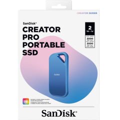 SanDisk Creator Pro 2TB 2000MB/sn Taşınabilir SSD SDSSDE81C-2T00-G25