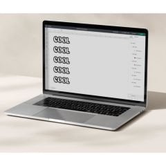 Cricut Printable Vinil 2010362 21.5x28 cm12'li Paket Beyaz