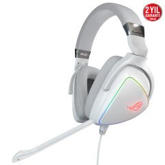 Asus ROG Delta White Edition ESS Quad-DAC RGB Kablolu Gaming Kulaklık 90YH02HW-B2UA00