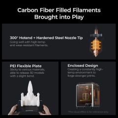 Creality K1C Kapalı Kasa Hızlı 3D Yazıcı