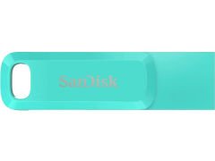 SanDisk Ultra Dual Drive Go 128GB SDDDC3-128G-G46G USB & Type-C Flash Bellek Tiffany Green