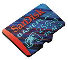 SanDisk GamePlay 256GB SDSQXAV-256G-GN6XN 190/130MB/s 4K UHD microSDXC A2 V30 Gaming Hafıza Kartı