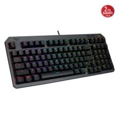 Asus TUF Gaming K3 GEN II Siyah Red Switch RGB Optik Mekanik Gaming Klavye 90MP0390-BKYA00