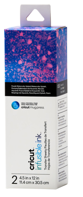 Cricut 2008890 Joy Infusıble Ink Transfer Kağıdı 2li Paket Watercolor Splash