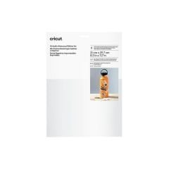 Cricut Yazdırılabilir Suya Dayanıklı Transparan Çıkartma Seti - A4 - 6 Sayfa 2010352