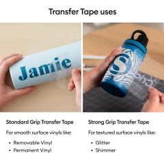 Cricut 2011338 Explore Maker Standardgrip Transfer Bandi 30x120cm 1li Paket