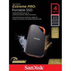 SanDisk Extreme PRO V2 4TB SDSSDE81-4T00-G25 2000MB/s Taşınabilir SSD