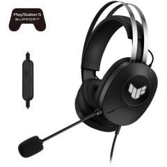 Asus TUF Gaming H1 Gen II USB-A 40mm Sürücü 7.1 Surround Mikrofon PC PS5 Uyumlu Kablolu Gaming Kulaklık 90YH044B-BHUA00
