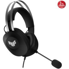 Asus TUF Gaming H1 Gen II USB-A 40mm Sürücü 7.1 Surround Mikrofon PC PS5 Uyumlu Kablolu Gaming Kulaklık 90YH044B-BHUA00
