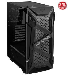 Asus TUF Gaming GT301 120mm RGB Fanlı Temperli Cam USB 3.1 ATX Mid-Tower Gaming Kasa 90DC0040-B49000