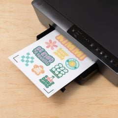 Cricut Yazdırılabilir Çıkartma Kağıdı A4-8 Sayfa Beyaz 2010361