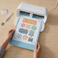 Cricut Yazdırılabilir Çıkartma Kağıdı A4-8 Sayfa Beyaz 2010361