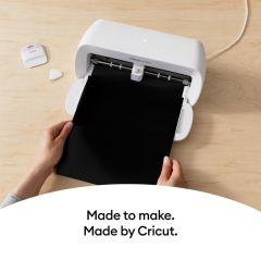 Cricut Joy Extra Smart Vinil Kalıcı 24,1x30,5cm 3 Sayfa Klasik Siyah Altın Gümüş 2010372