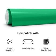 Cricut Joy Smart Vinil Kalıcı 24.1x30,5cm 3 Sayfa Çimen Yeşili Okyanus Mavisi Mısır Sarısı 2010375