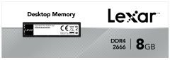 Lexar 8GB DDR4 3200MHz UDIMM CL22 1.2V Box Desktop Ram LD4AU008G-B3200GSST