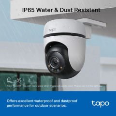 TP-Link TAPO C510W İç Ve Dış Mekan Güvenliği İçin 3MP Gece Görüşlü Wi-Fi Kamera
