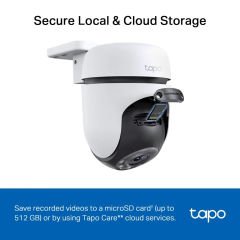 TP-Link TAPO C510W İç Ve Dış Mekan Güvenliği İçin 3MP Gece Görüşlü Wi-Fi Kamera