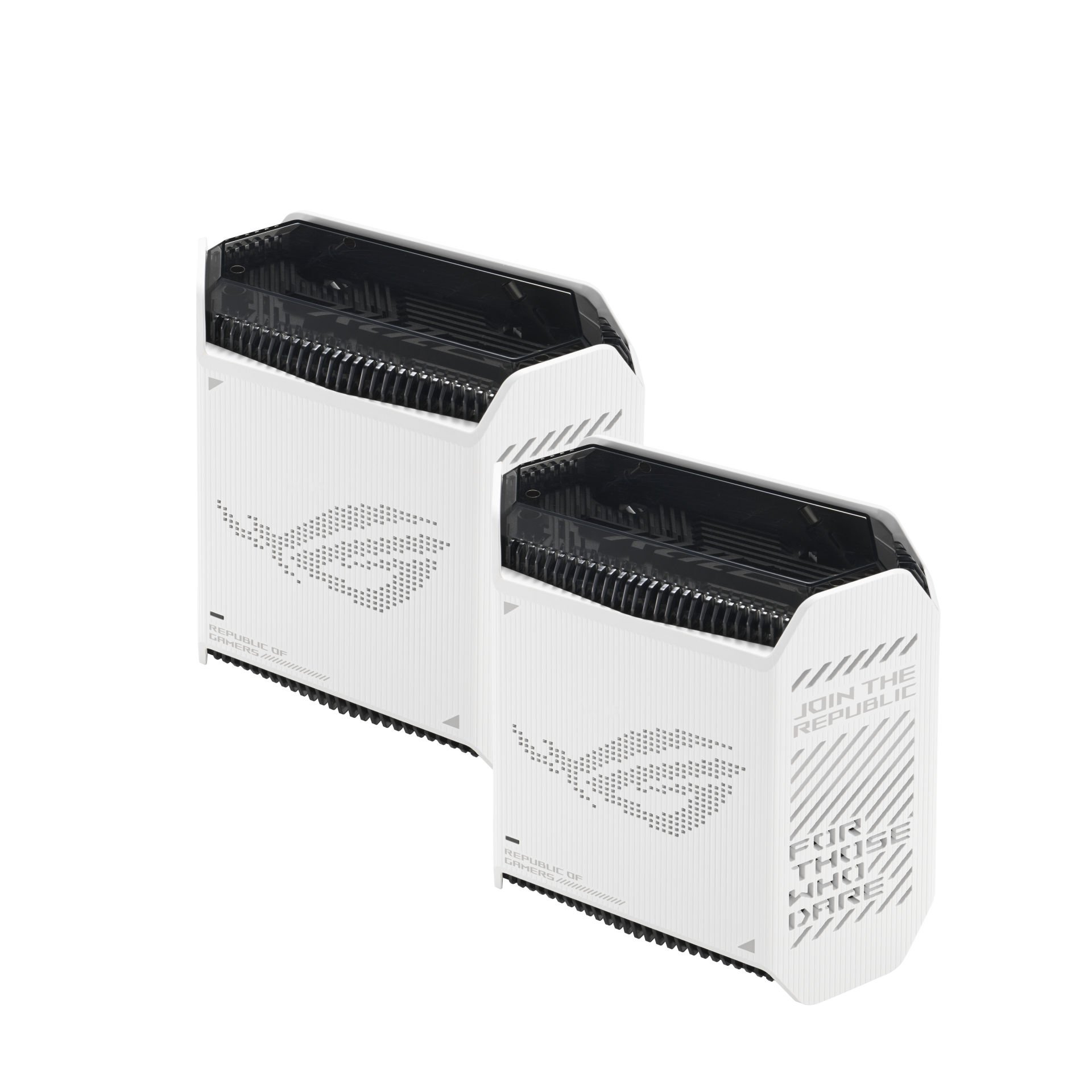 Asus ROG Rapture GT6 Gaming Mesh Sistemi AX10000 WiFi6 Tri-Band (Beyaz, İkili Paket) 90IG07F0-MU9A40