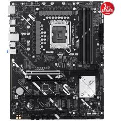 Asus PRIME Z890-P Intel Z890 DDR5 7600 DP HDMI Type-C 4x M2 USB 3.2 Aura RGB 2.5Gbit LAN ATX Anakart 90MB1I50-M0EAY0