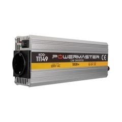 PowerMaster PM-11149 12 Volt - 1000 Watt Modifiye Sinüs İnverter