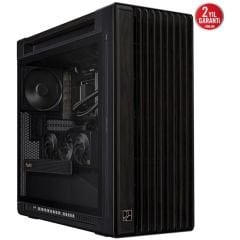 Asus PROART PA602 Wood TG Siyah Tempered Glass USB 3.2 E-ATX Mid Tower Kasa 90DC00J0-B09010
