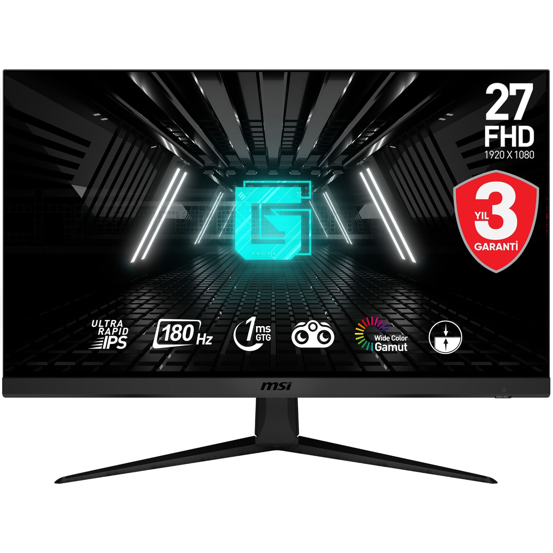 MSI G2712F 27'' FHD FLAT ULTRA RAPID IPS 180HZ 1MS ADAPTIVE-SYNC GAMING MONITOR