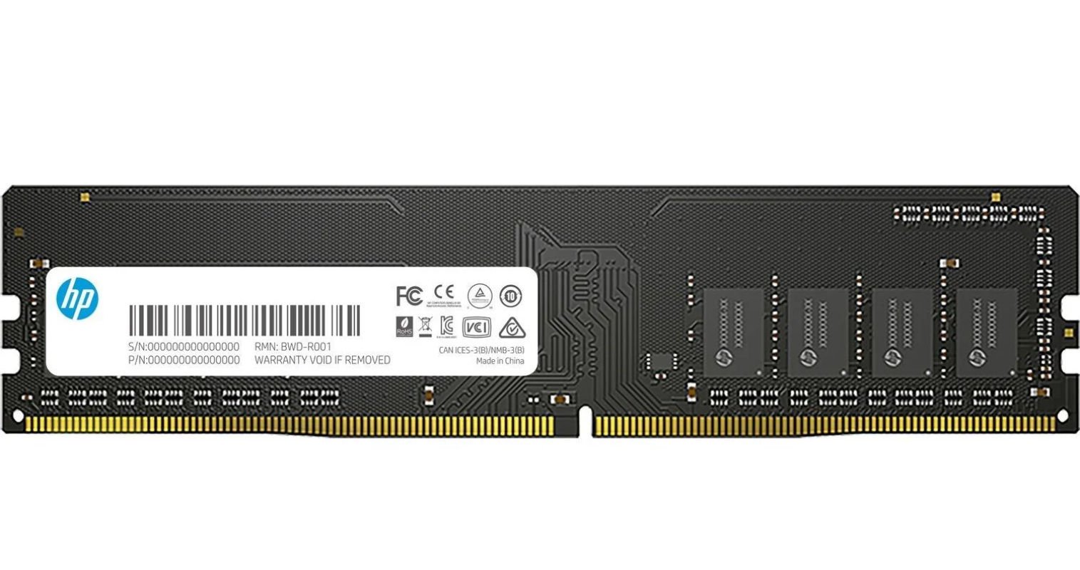 HP V2 16GB 3200MHz DDR4 U-DIMM CL16 Ram Bellek 18X16AA